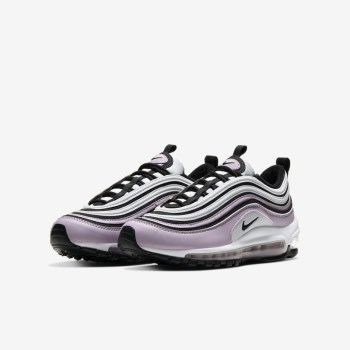 Nike Air Max 97 - Nagyobb Gyerek Air Max Trainers - Fehér/Fekete